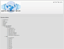 Tablet Screenshot of gps-store.net